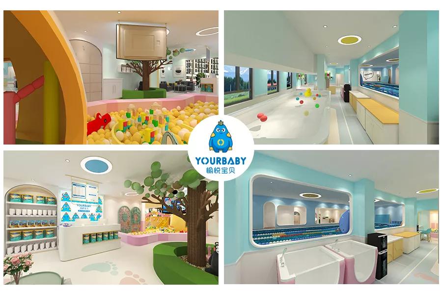 愉悦宝贝重庆亲子游泳俱乐部门店装修进入收尾阶段,设备入场
